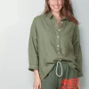 Academia Blouse - Gioia - Groen