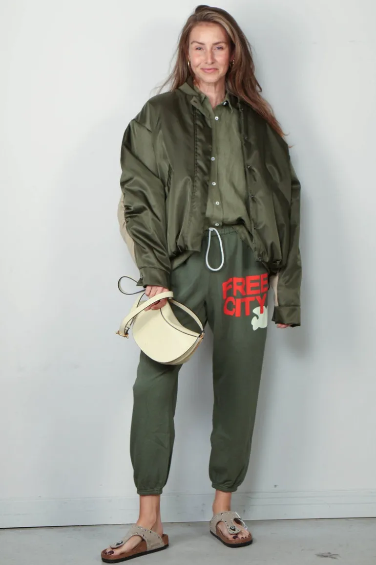 Academia Blouse - Gioia - Groen
