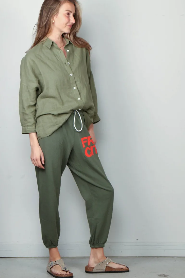 Academia Blouse - Gioia - Groen