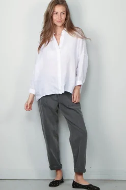 Academia Blouse - Gioia - Wit