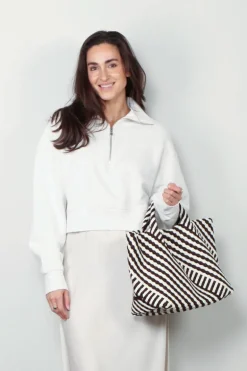 Agolde Sweater - Bethan Quarter - Wired