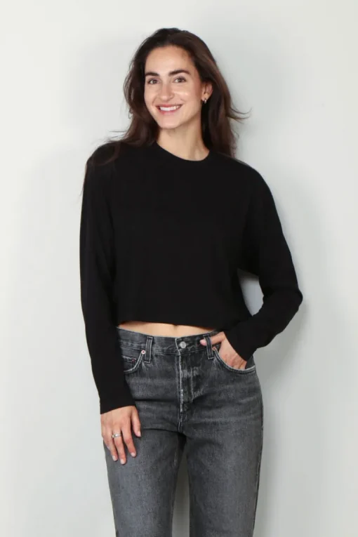 Agolde Longsleeve - Mason - Black