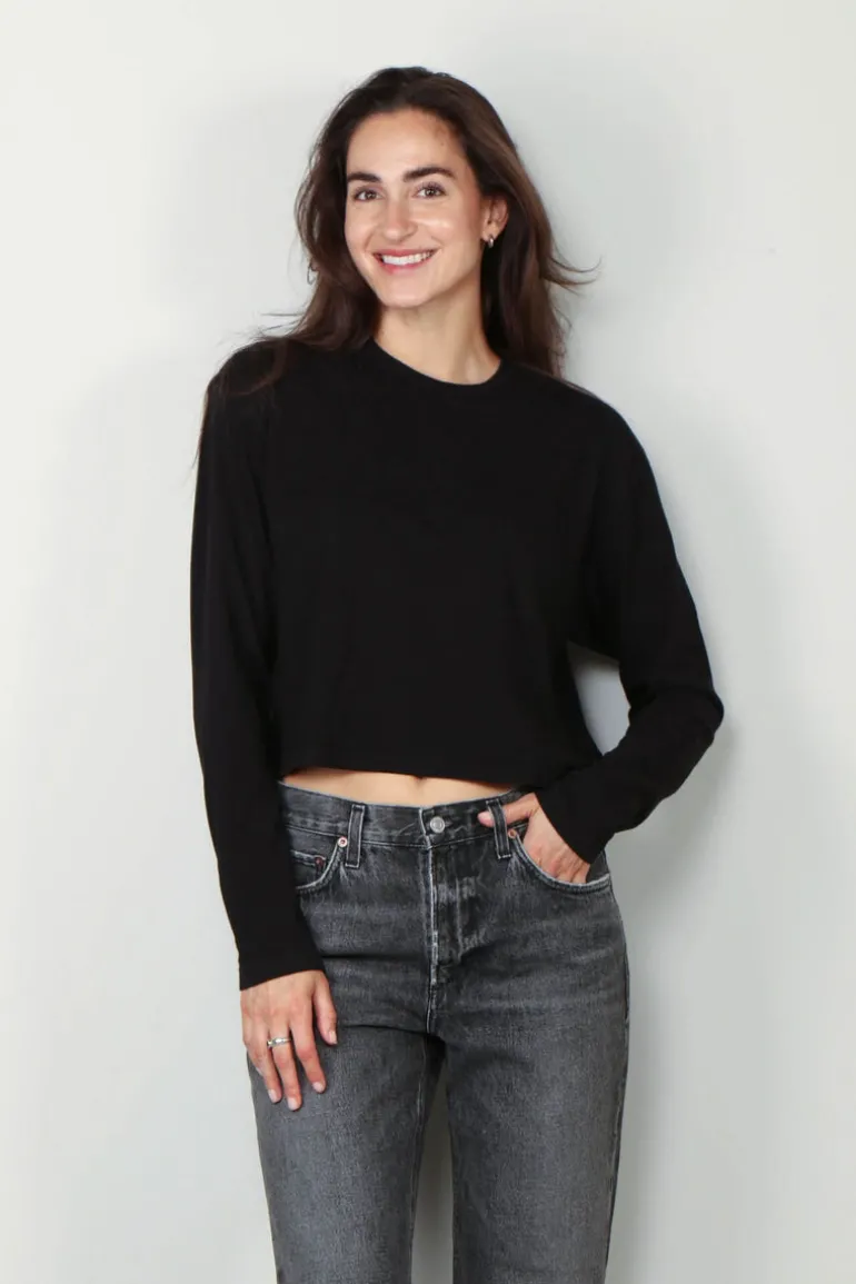 Agolde Longsleeve - Mason - Black