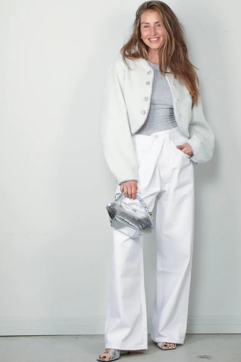 Agolde Jeans - Vana Fold - Milkshake