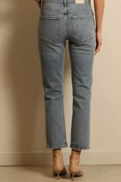 Agolde jeans - Riley long A9090B-1554 - quiver