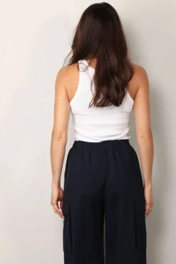 Agolde top - Bailey A7101-1260 - white