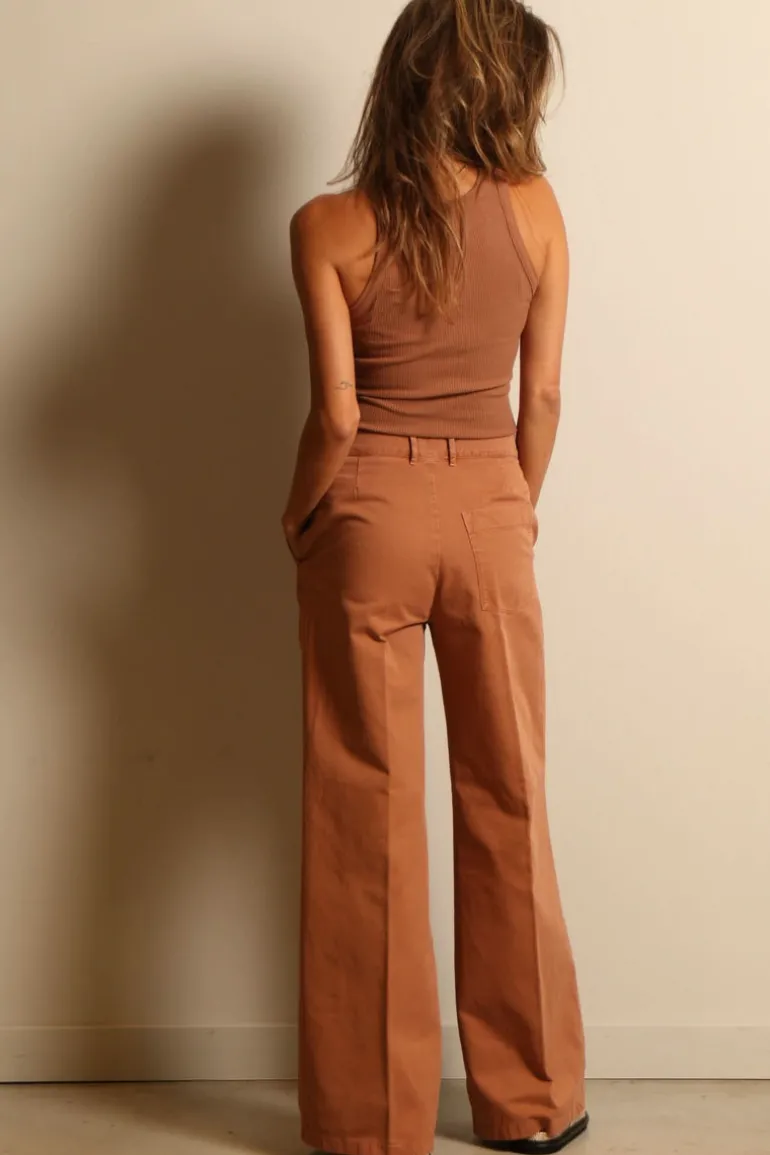 Agolde tanktop - bailey - brown sugar