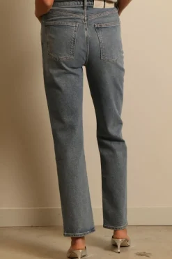 Agolde jeans - High rise stovepipe A9096-1255 - helm