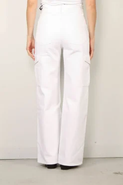 Agolde cargo jeans - Minka cargo A9117-1183 - milkshake
