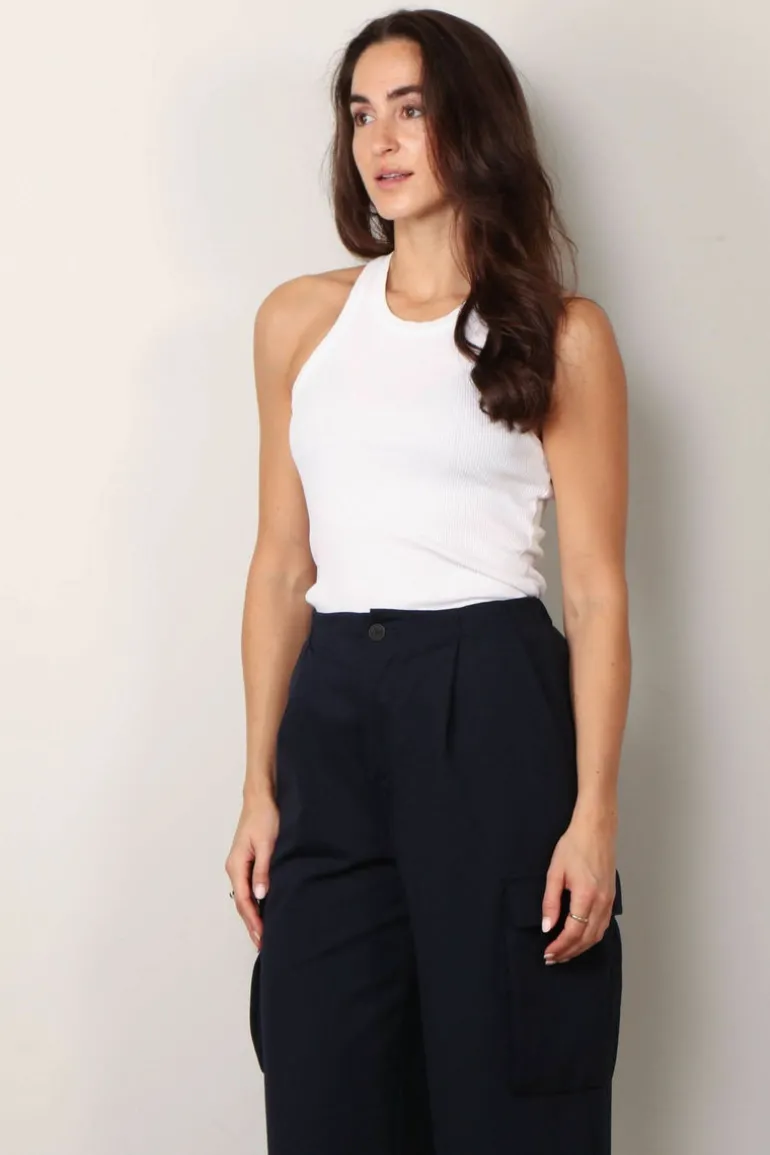 Agolde top - Bailey A7101-1260 - white