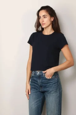 Agolde T-shirt - Adine - Storm