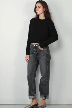 Agolde Longsleeve - Mason - Black