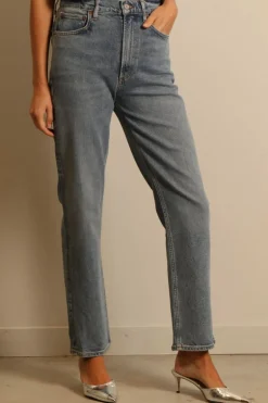 Agolde jeans - High rise stovepipe A9096-1255 - helm