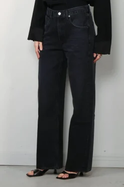 Agolde Jeans - Low Curve Jean - Black Tar