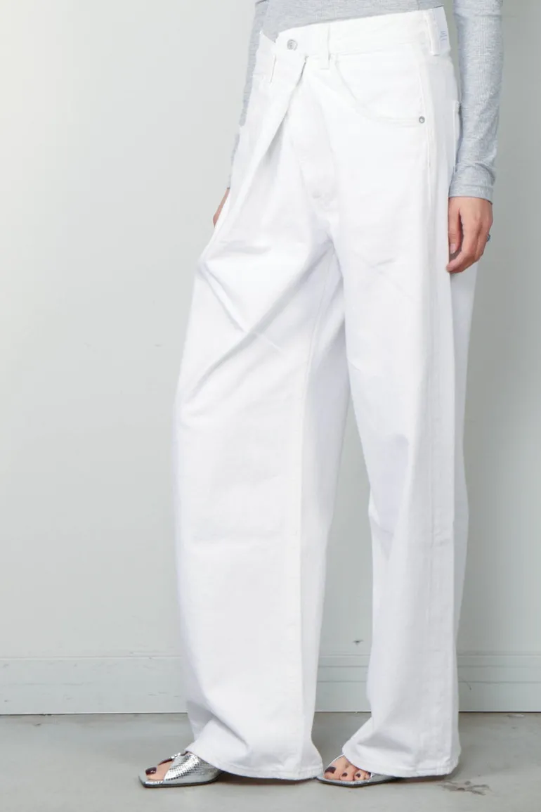 Agolde Jeans - Vana Fold - Milkshake