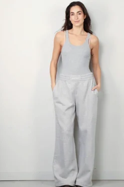 Agolde Top - Zane tank - Grey
