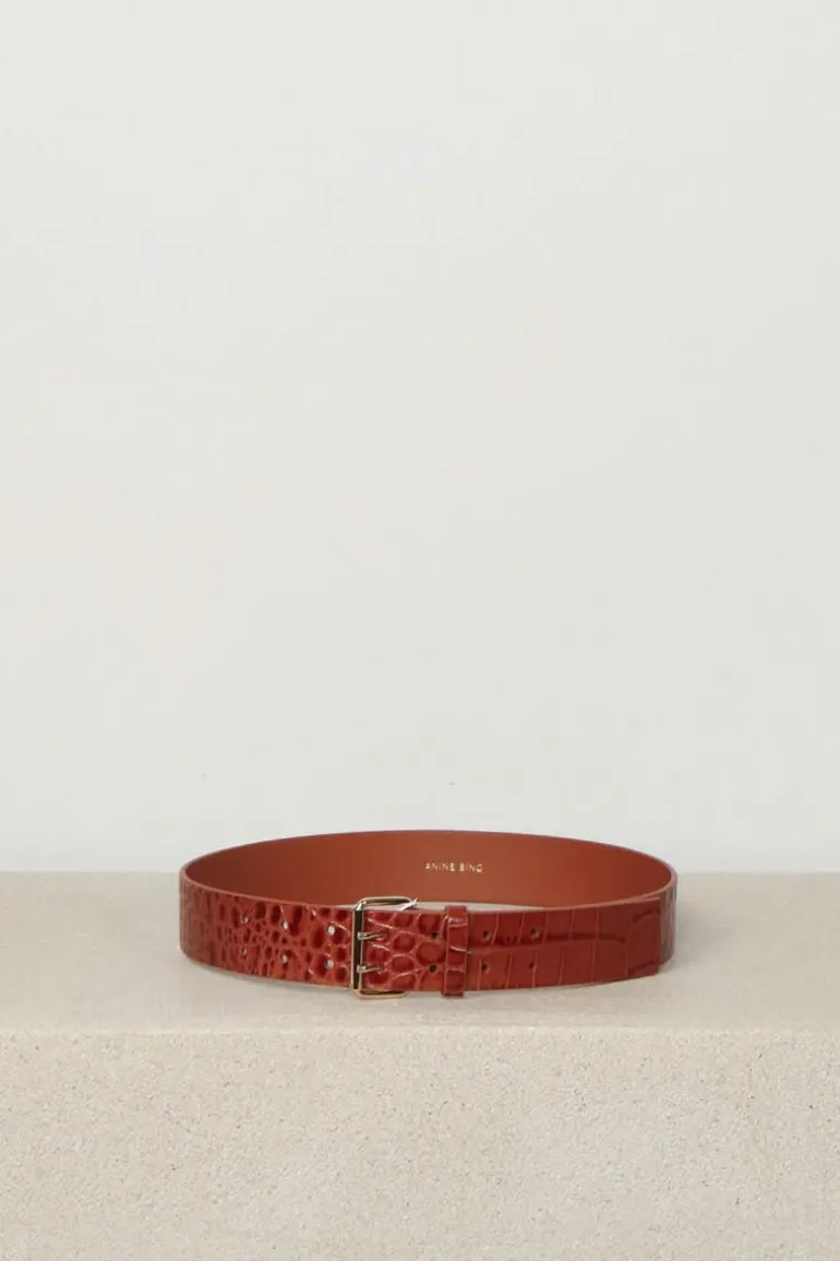 Anine Bing Riem - Mila - Embossed Brown