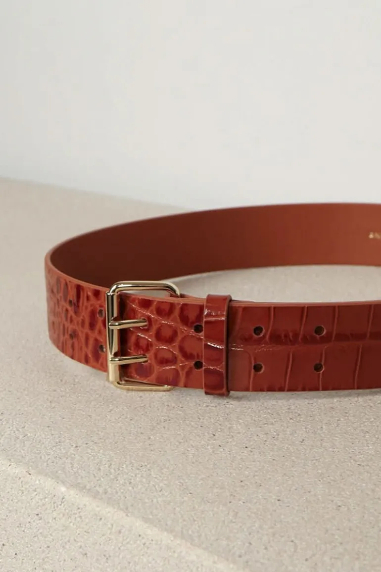 Anine Bing Riem - Mila - Embossed Brown