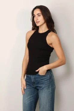 Anine Bing top - EVA TANK - black
