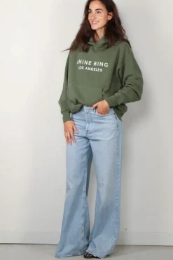 Anine Bing Hoodie - Alto - Groen