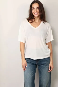 Anine Bing Top - Vale tee - White