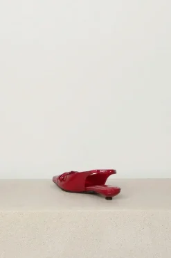 Anine Bing Slingback Heels - Zoey - Red