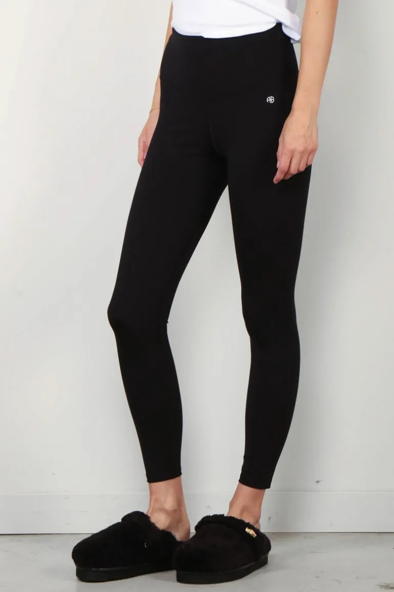 Anine Bing legging - BLAKE - black