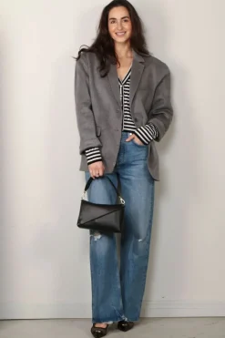 Anine Bing Blazer - Quinn - Grey Melange