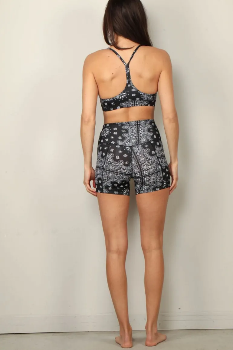 Arizona Love Top - Yoga - Bandana - Black