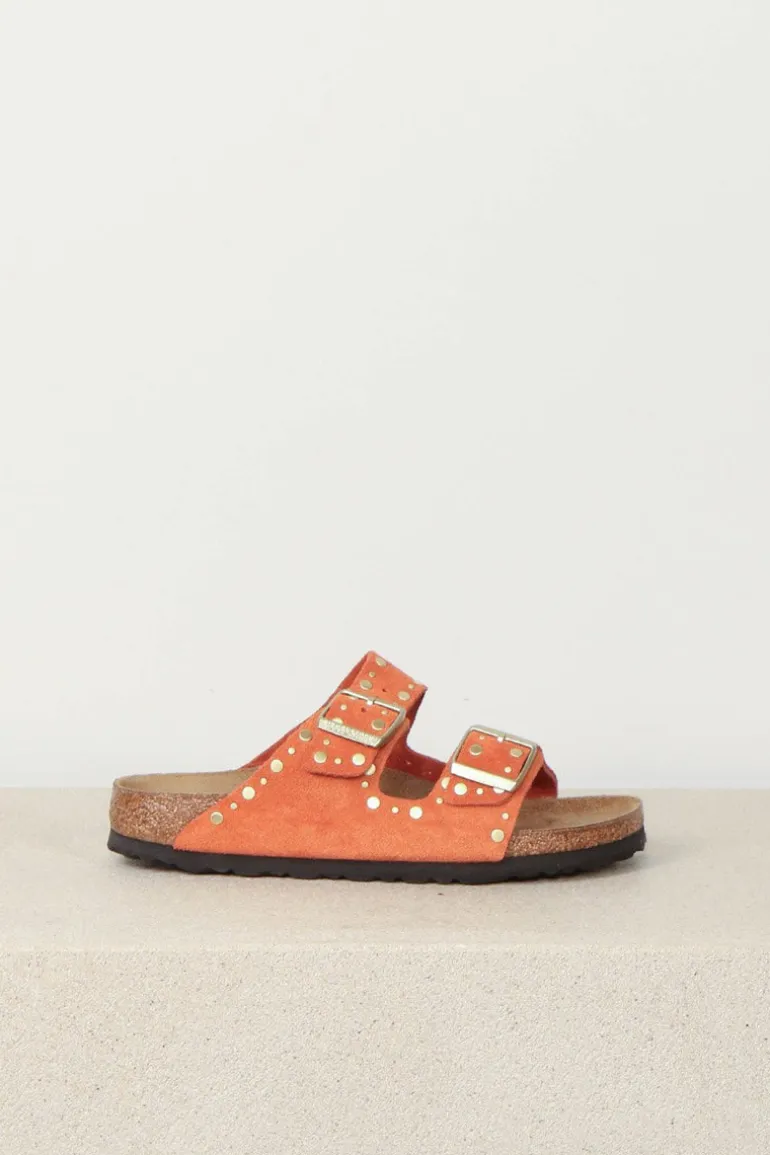 Birkenstock Sandalen - Arizona Rivet - Dark Rust