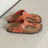 Birkenstock Sandalen - Gizeh Rivet - Dark Rust
