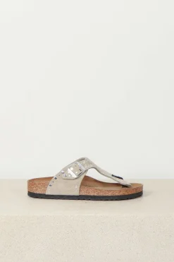 Birkenstock Sandalen - Gizeh Rivet - Taupe