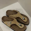 Birkenstock Sandalen - Gizeh Rivet - Ochre