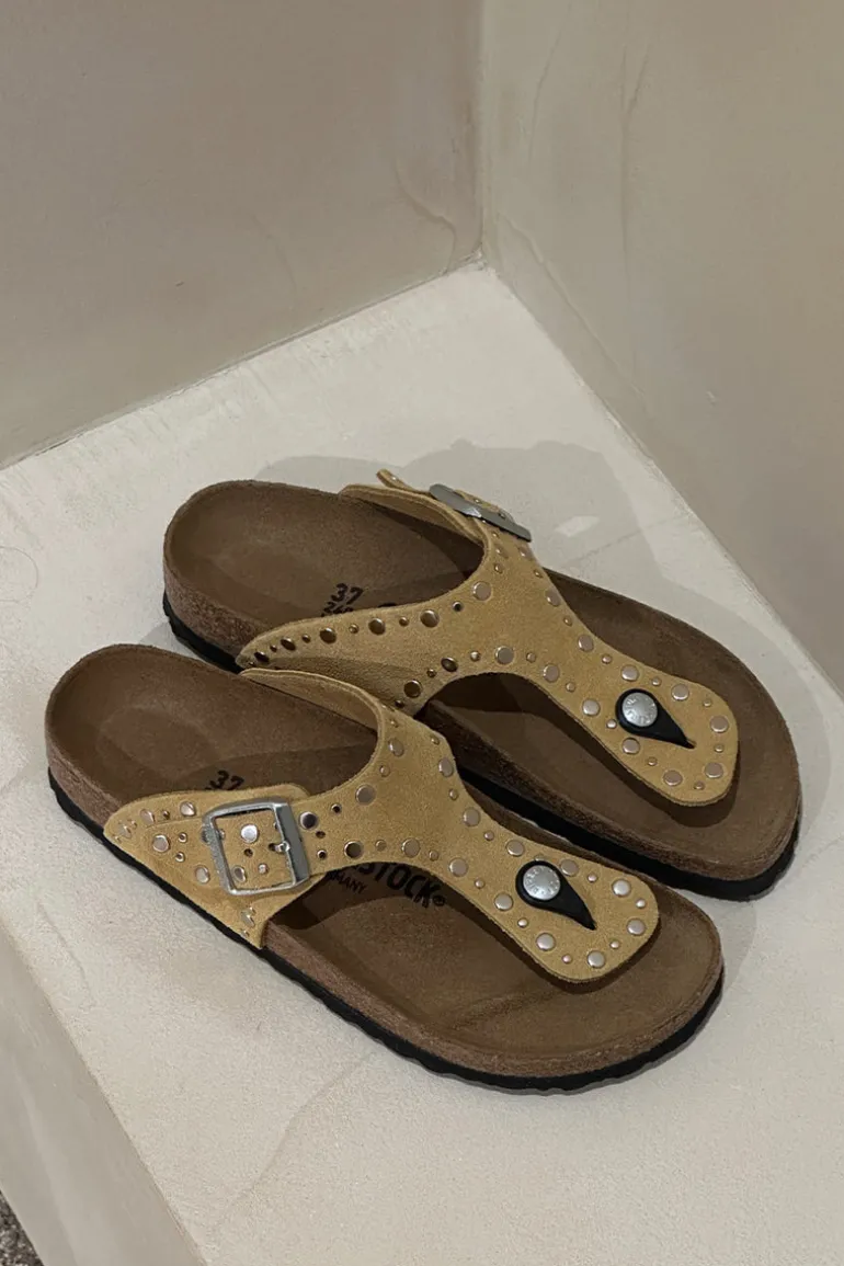 Birkenstock Sandalen - Gizeh Rivet - Ochre