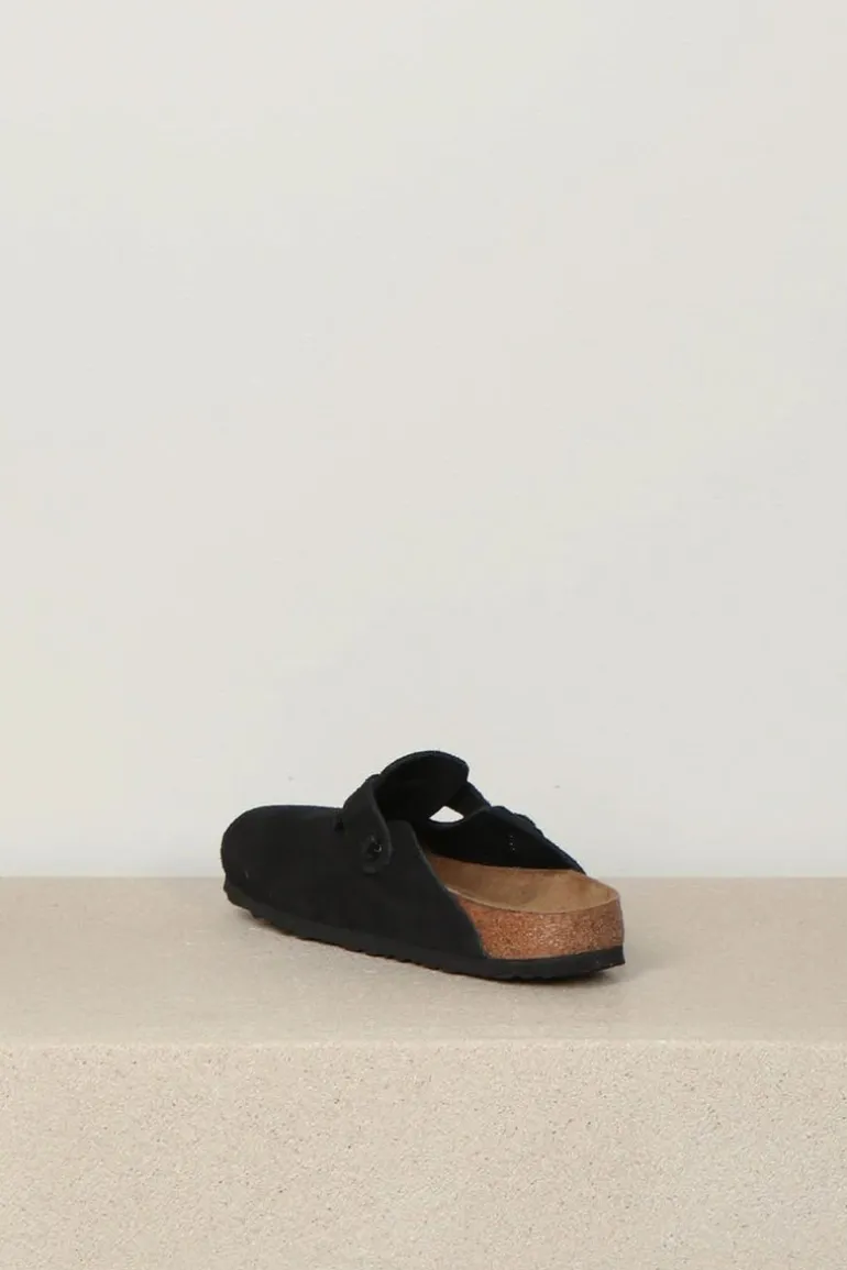 Birkenstock Sandalen - Boston - Soft - Black