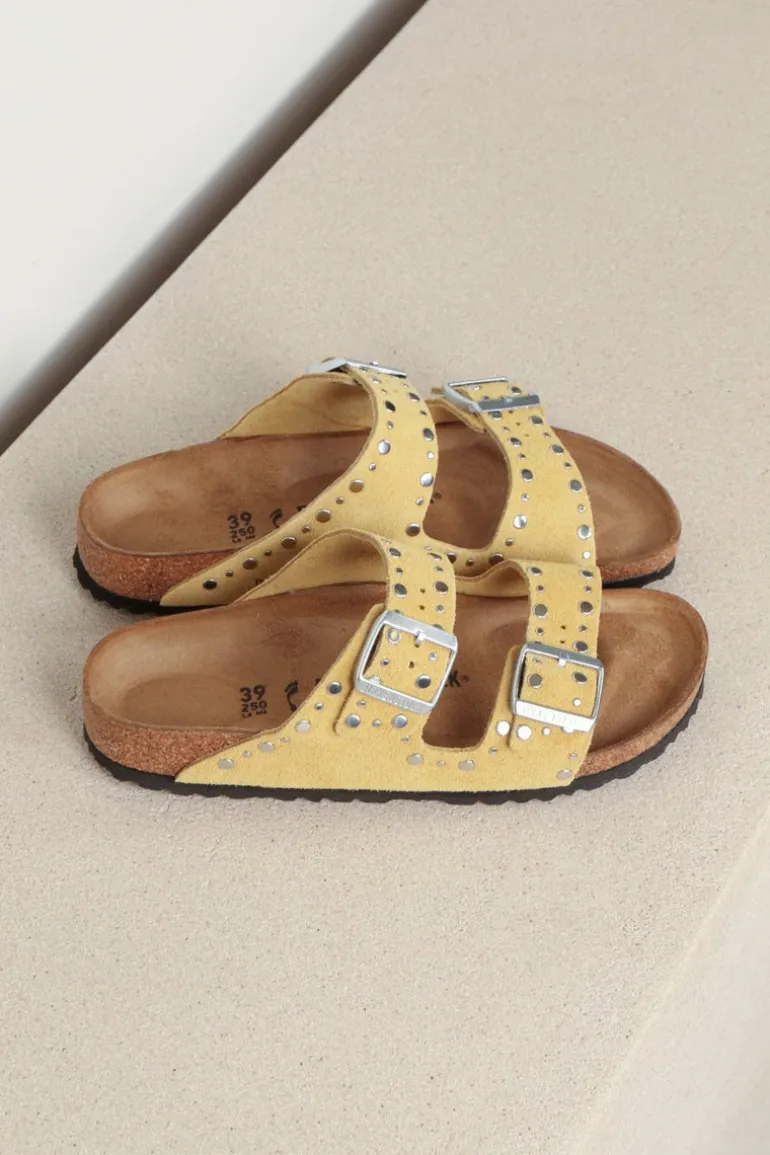 Birkenstock Sandalen - Arizona Rivet - Ochre