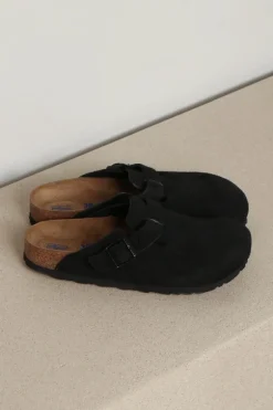 Birkenstock Sandalen - Boston - Soft - Black