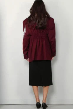Blaze x BYLOTTE Blazer - Special Blaze By Lotte R - Burgundy