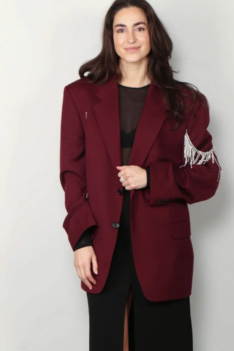 Blaze x BYLOTTE Blazer - Special Blaze By Lotte R - Burgundy