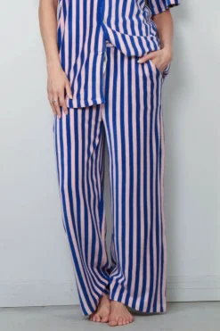 Bongusta Broek - Naram Pants - Dazzling Blue & Rose