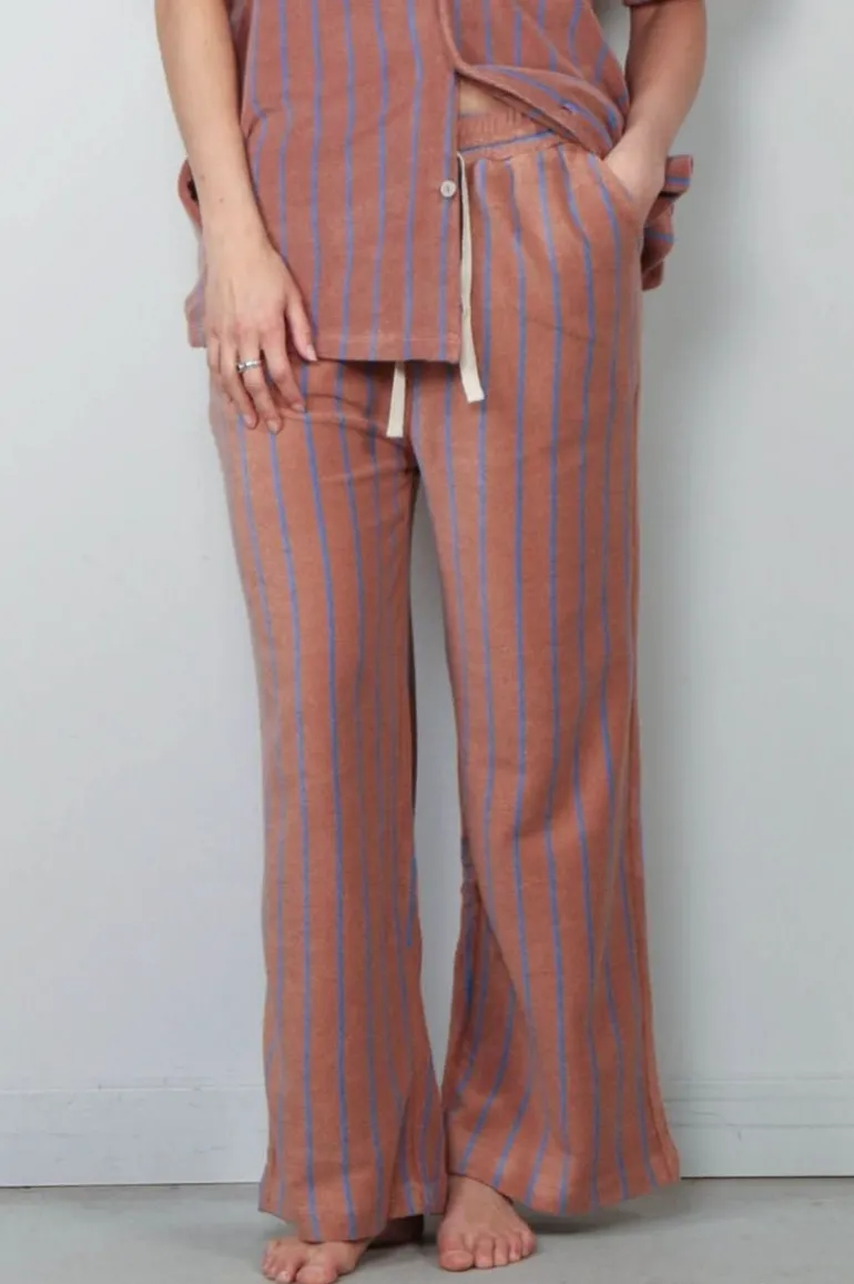 Bongusta Broek - Naram Pants - Camel & Ultramarine