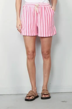 Bongusta Short - Naram Gym Shorts - Baby Pink & Ski Patrol