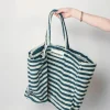 Bongusta Tas - Naram Weekend Bag - Sea Foam & Deep Teal