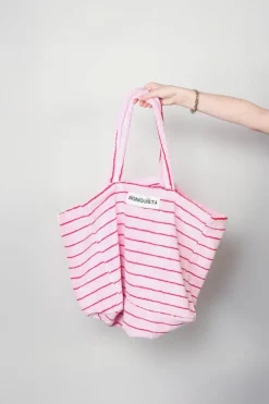 Bongusta Tas - Naram Weekend Bag - Baby Pink & Ski Patrol