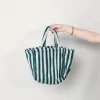 Bongusta Tas - Naram Handbag Small - Sea Foam & Deepl Teal