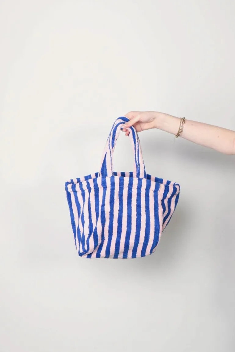 Bongusta Tas - Naram Handbag Small - Dazzling Blue & Rose
