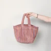 Bongusta Tas - Naram Handbag Small - Camel & Ultramarine