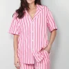 Bongusta Blouse - Naram Shirt - Baby Pink & Ski Patrol