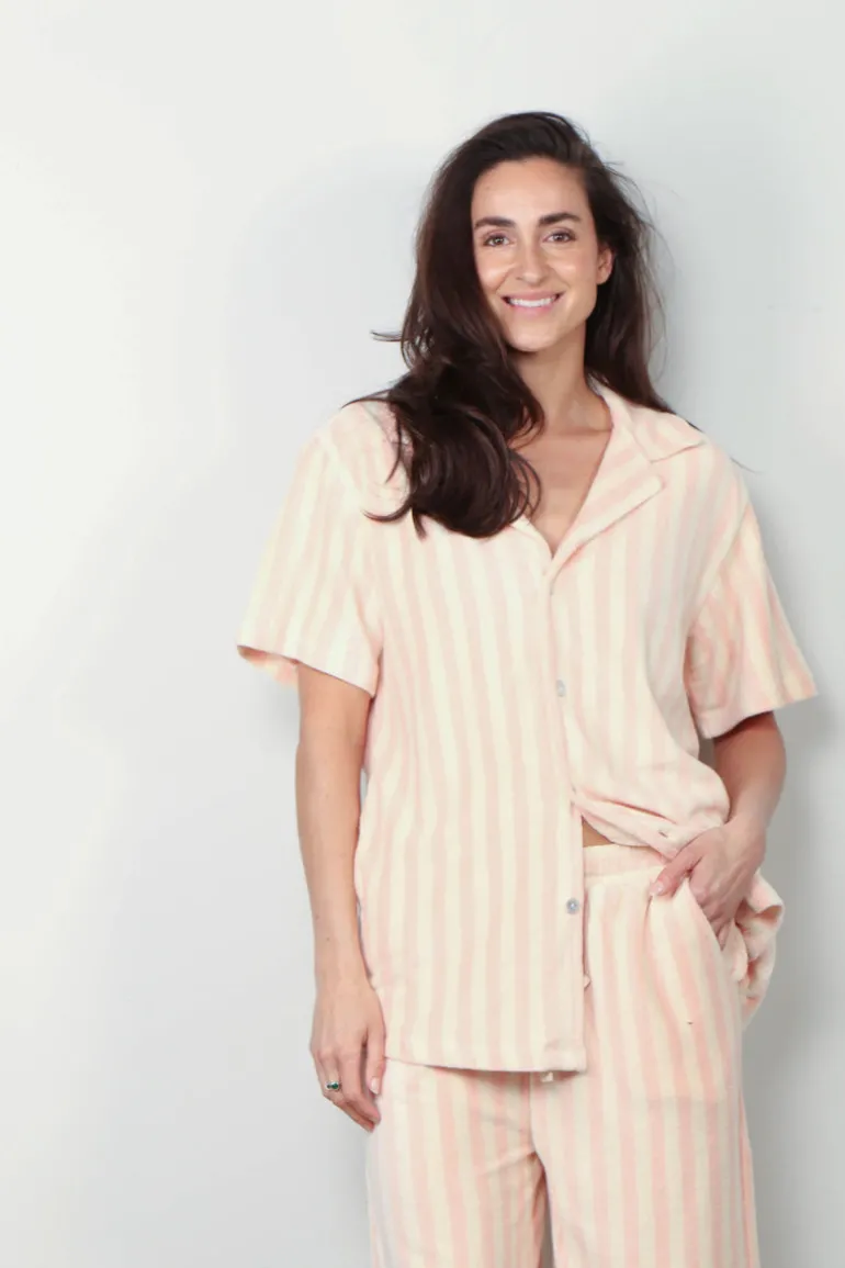 Bongusta Blouse - Naram Shirt - Tropical & Crème