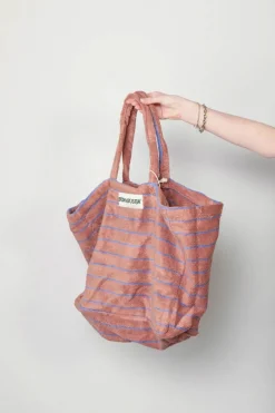 Bongusta Tas - Naram Weekend Bag - Camel & Ultramarine